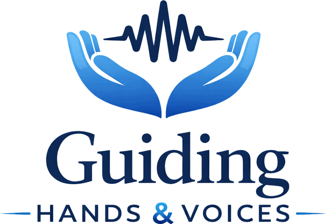 Guiding Hands & Voices logo